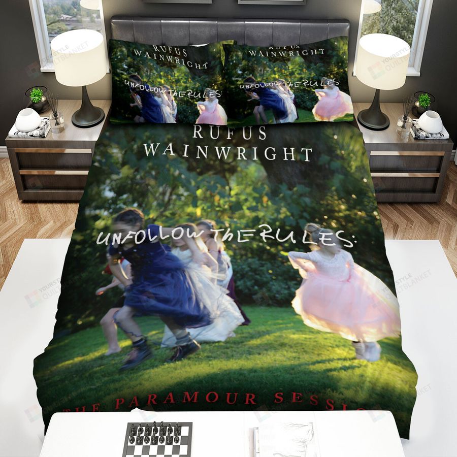 Rufus Wainwright Unfollow The Rules Bed Sheets Spread Comforter Duvet Cover Bedding Sets