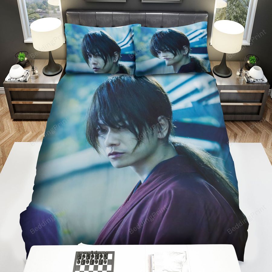 Rurouni Kenshin Final Chapter Part I - The Final (2021) Man In Red Costume Bed Sheets Spread Comforter Duvet Cover Bedding Sets