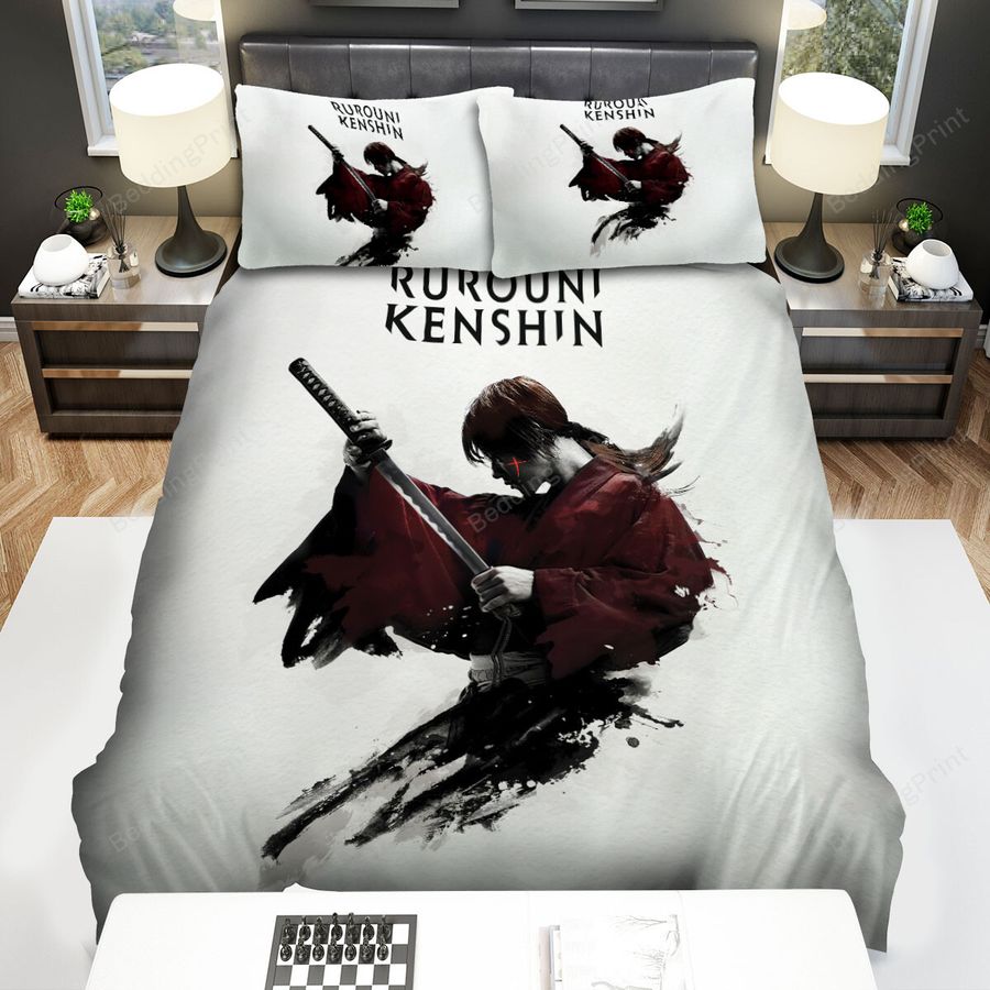 Rurouni Kenshin Part I Origins Movie Poster Art Bed Sheets Spread Comforter Duvet Cover Bedding Sets