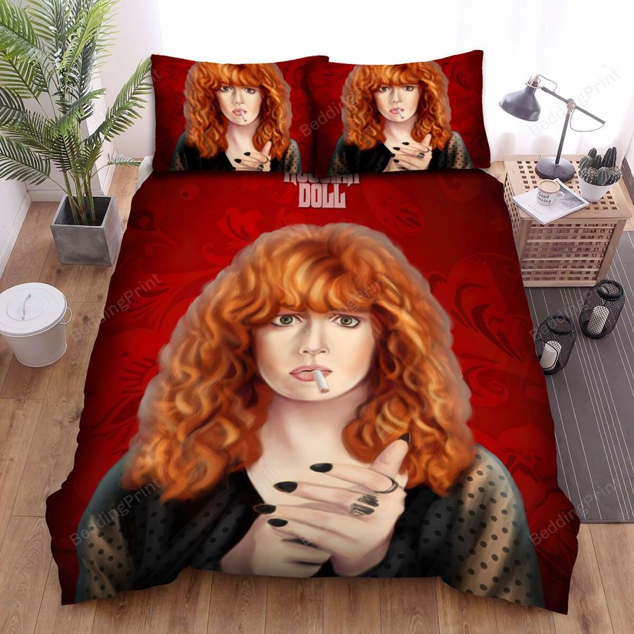 Russian Doll (2019) Nadia Vulvokov Illustration Artwork Ver 6 Bed Sheets Spread Comforter Duvet Cover Bedding Sets
