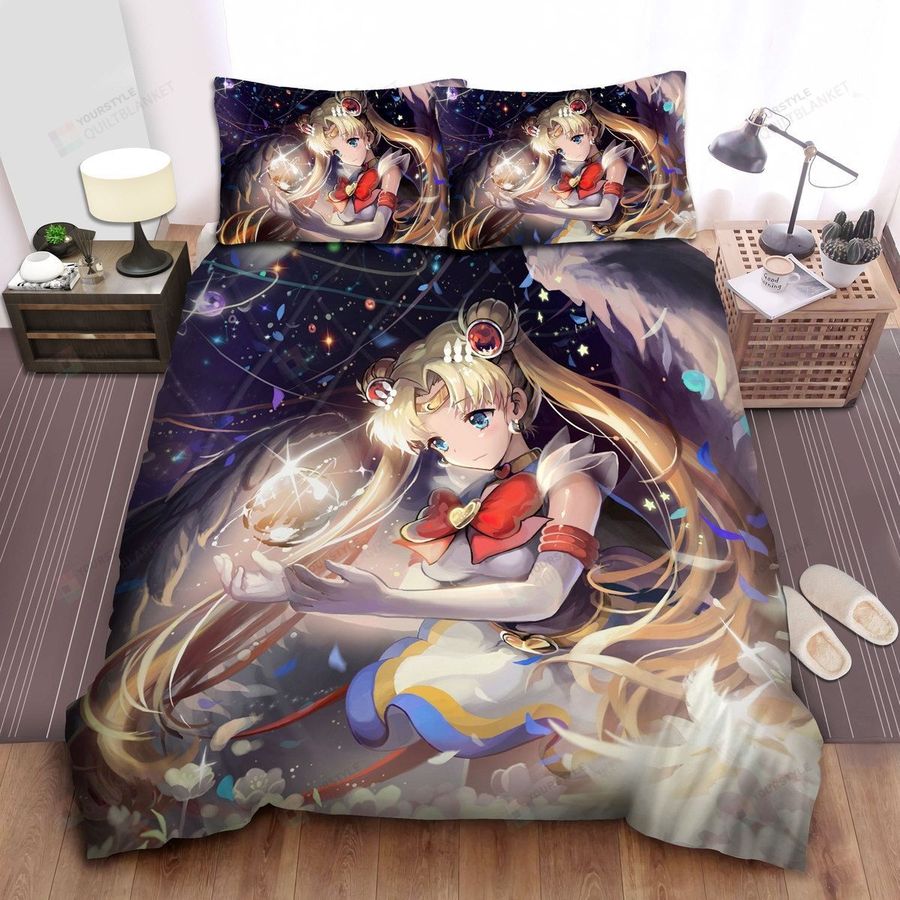 Sailor Moon, Power Ball Bed Sheets Spread Comforter Duvet Cover Bedding Sets