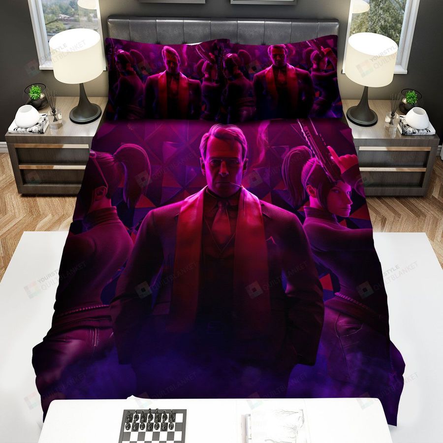 Saints Row The Third Remastered Poster Bed Sheets Spread Duvet Cover Bedding Sets