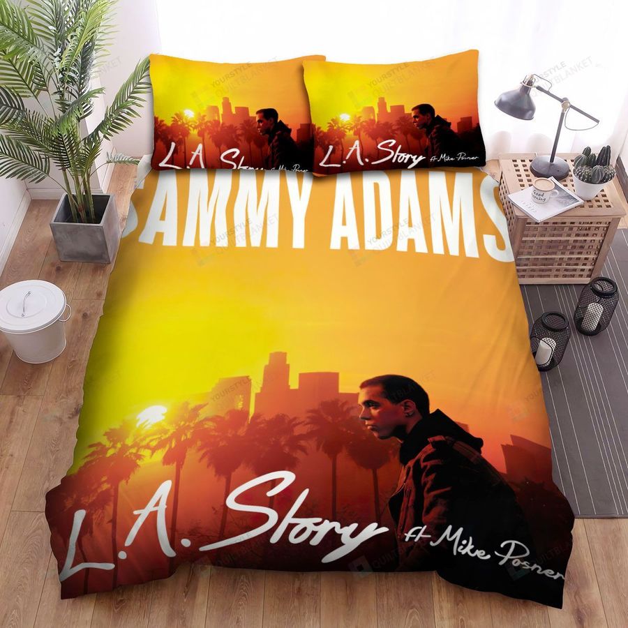 Sammy Adams L.A Story Bed Sheets Spread Comforter Duvet Cover Bedding Sets