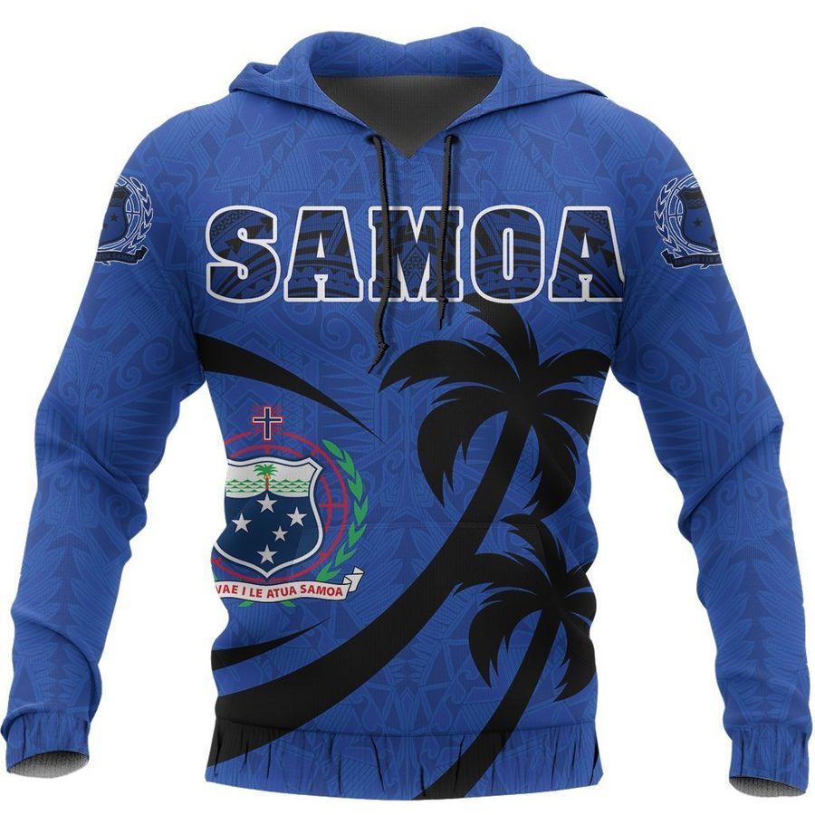 Samoa Polynesian Hoodie – Coconut Island Version