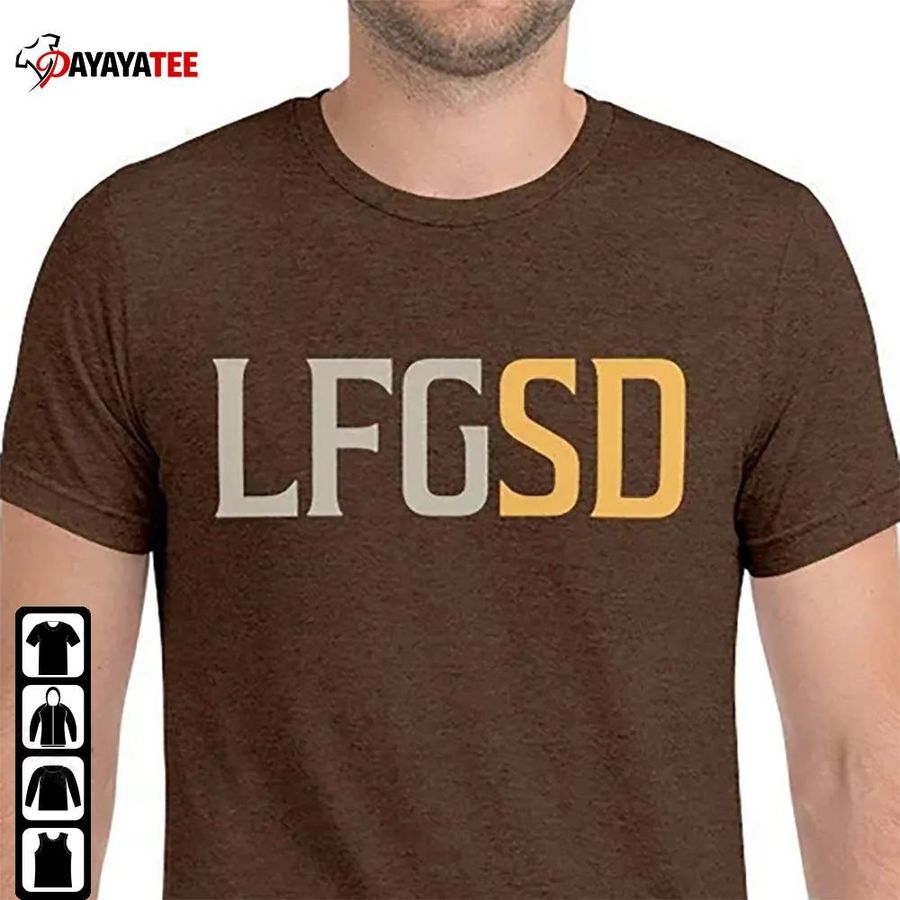 San Diego Lfgsd Shirt San Diego Padres Baseball Unisex Hoodie Gifts