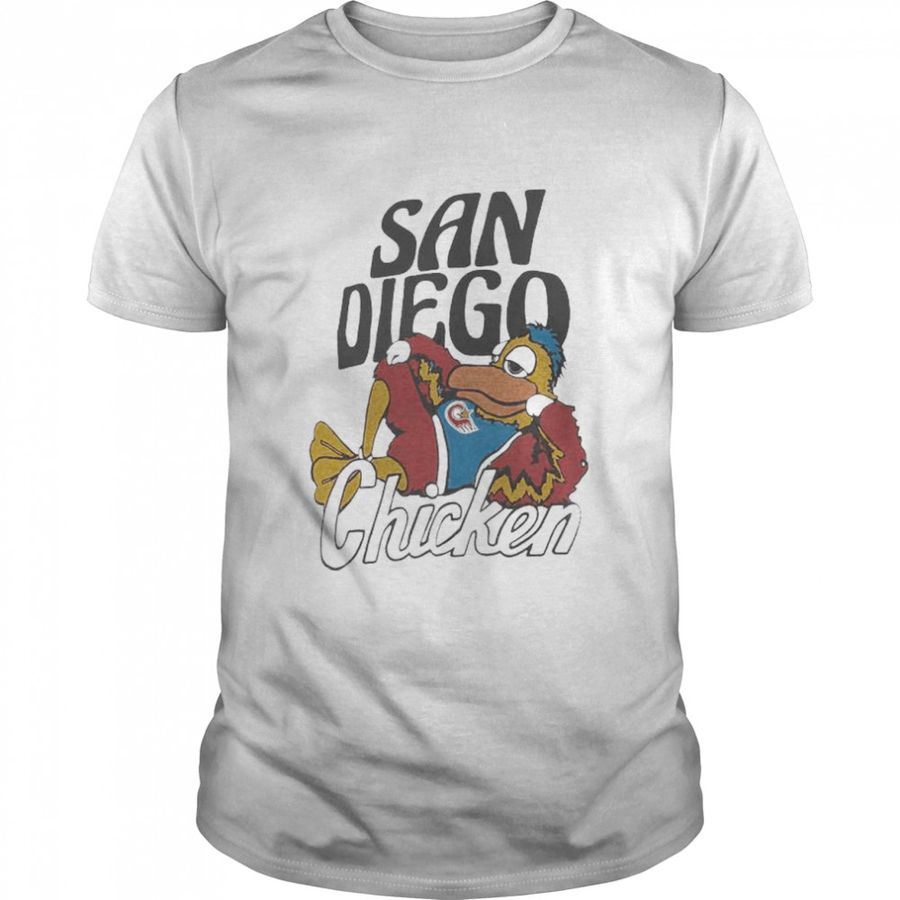 San Diego Padres chicken homage hyper shirt
