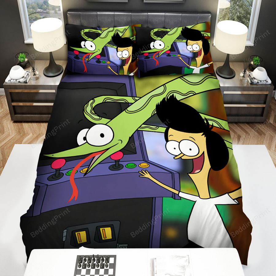 Sanjay And Craig At The Frycade Bed Sheets Spread Duvet Cover Bedding Sets