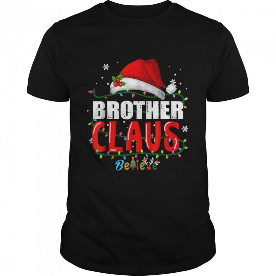 Santa Brother Claus Christmas Matching Family T Shirt