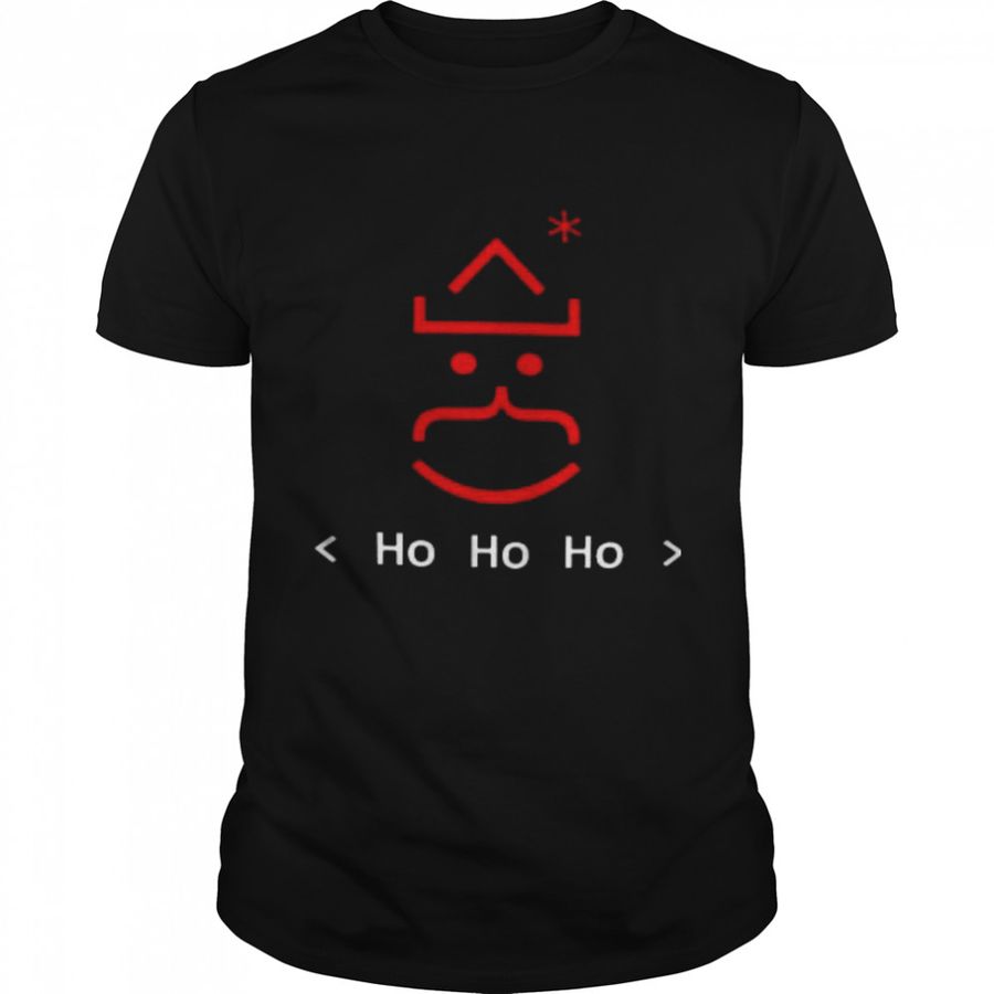 Santa Ho Ho Ho Merry Christmas Shirt