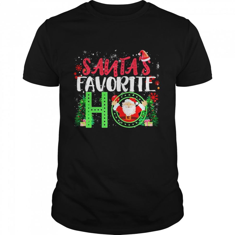 Santa’S Favorite Ho Christmas Sweat T Shirt