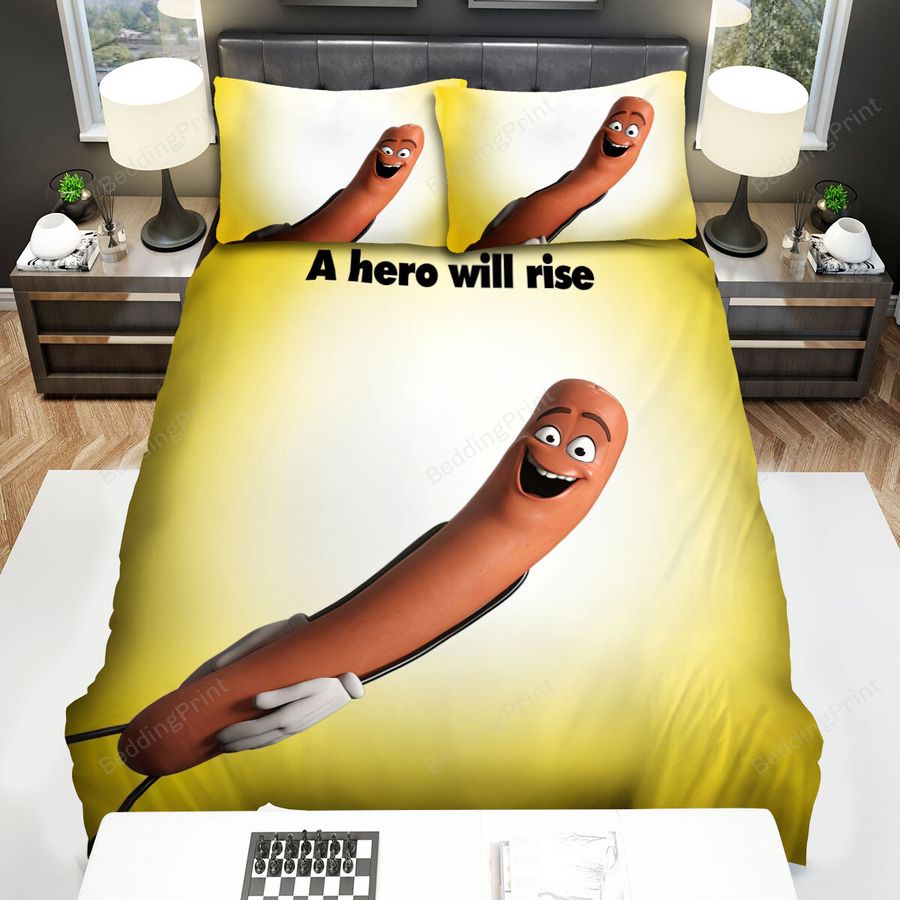 Sausage Party Movie Poster 1 Bed Sheets Spread Comforter Duvet Cover Bedding Sets