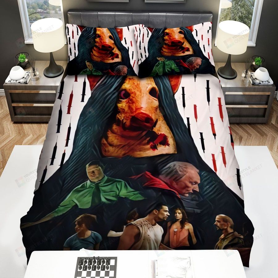 Saw Ii Movie Poster Bed Sheets Spread Comforter Duvet Cover Bedding Sets Ver 1