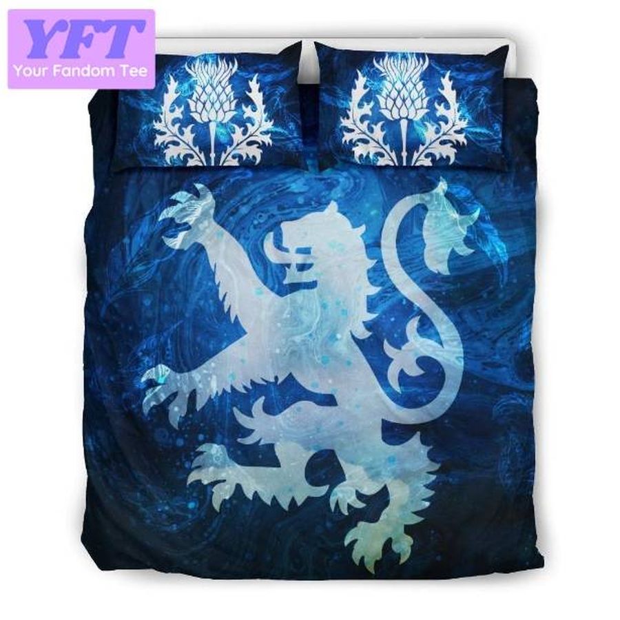Scotland Lion And Thistle St Patrick's Day Graphic Bs1458 3D Bedding Set