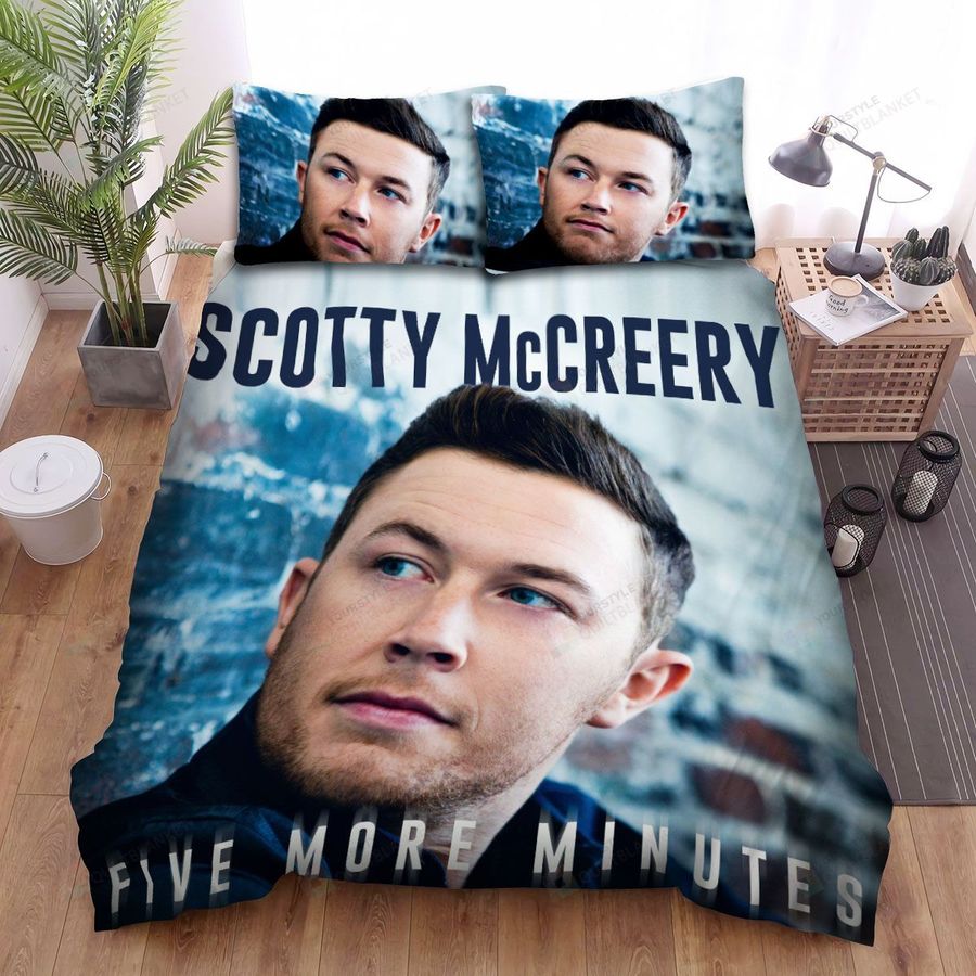 Scotty Mccreery Five More Minutes Bed Sheets Spread Comforter Duvet Cover Bedding Sets