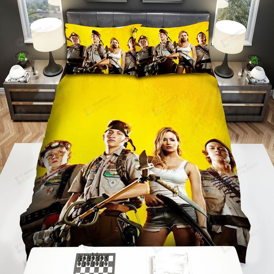 Scouts Guide To The Zombie Apocalypse Poster Ver2 Bed Sheets Spread Comforter Duvet Cover Bedding Sets