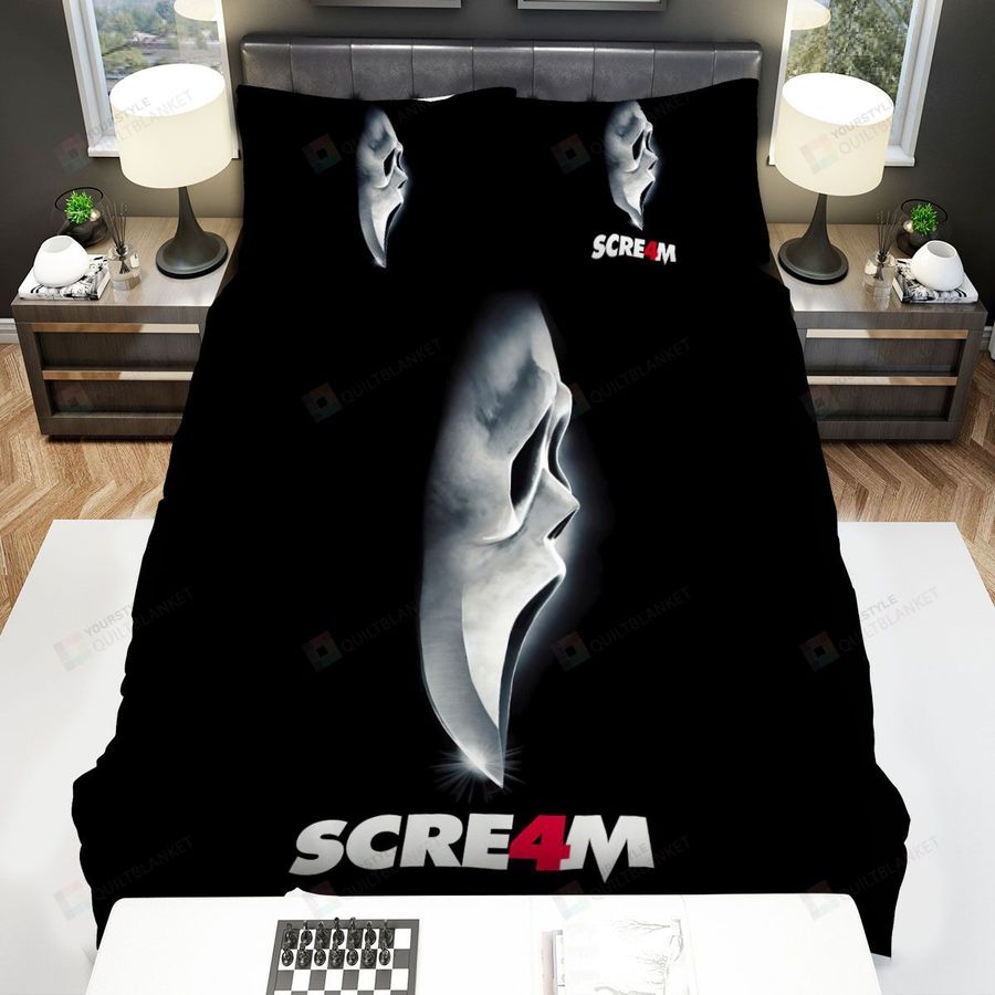 Scream 4 Icon Bed Sheets Spread Comforter Duvet Cover Bedding Sets