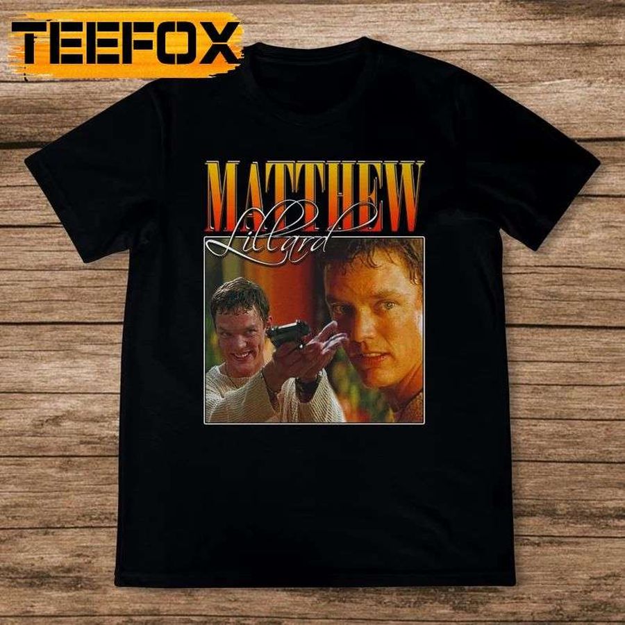 Scream Matthew Lillard Black Unisex T-Shirt