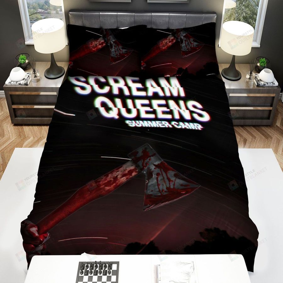 Scream Queens Summer Camp Bed Sheets Spread Comforter Duvet Cover Bedding Sets