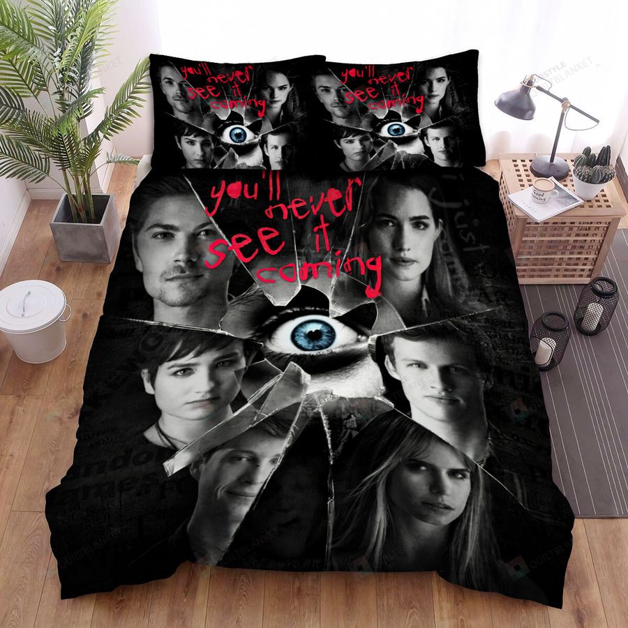Scream The Tv Series (2015–2019) Movie Poster Fanart Bed Sheets Spread Comforter Duvet Cover Bedding Sets