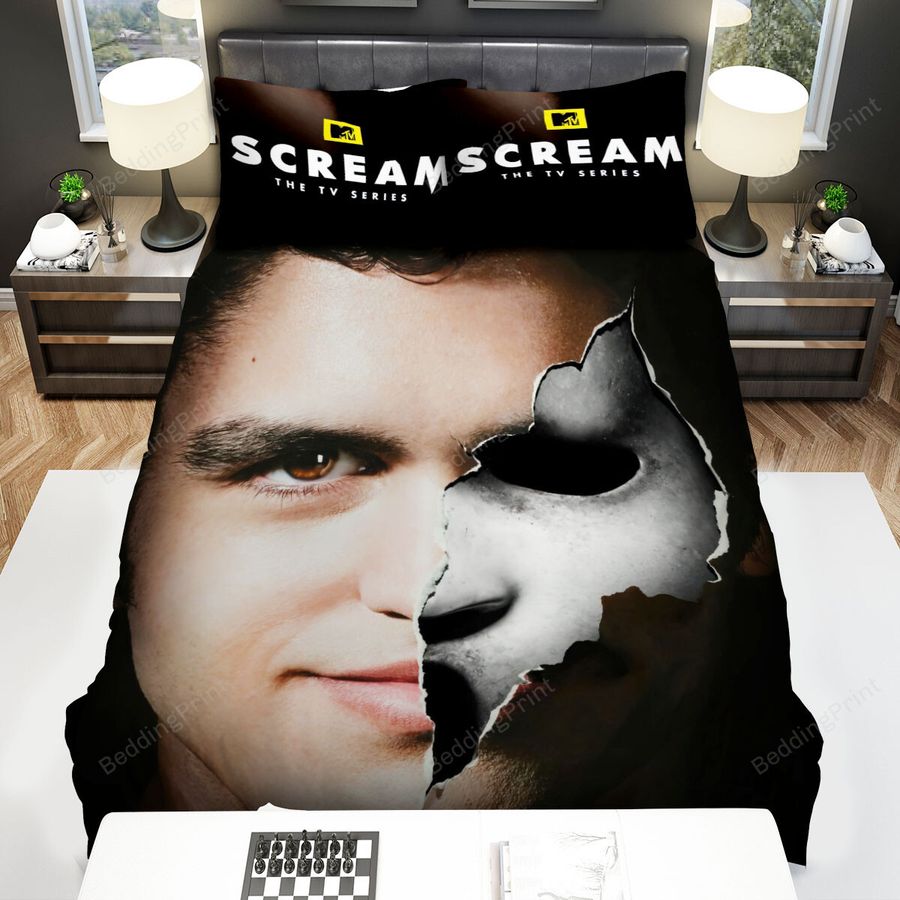Scream The Tv Series (2015–2019) Sloughing Movie Poster Bed Sheets Spread Comforter Duvet Cover Bedding Sets
