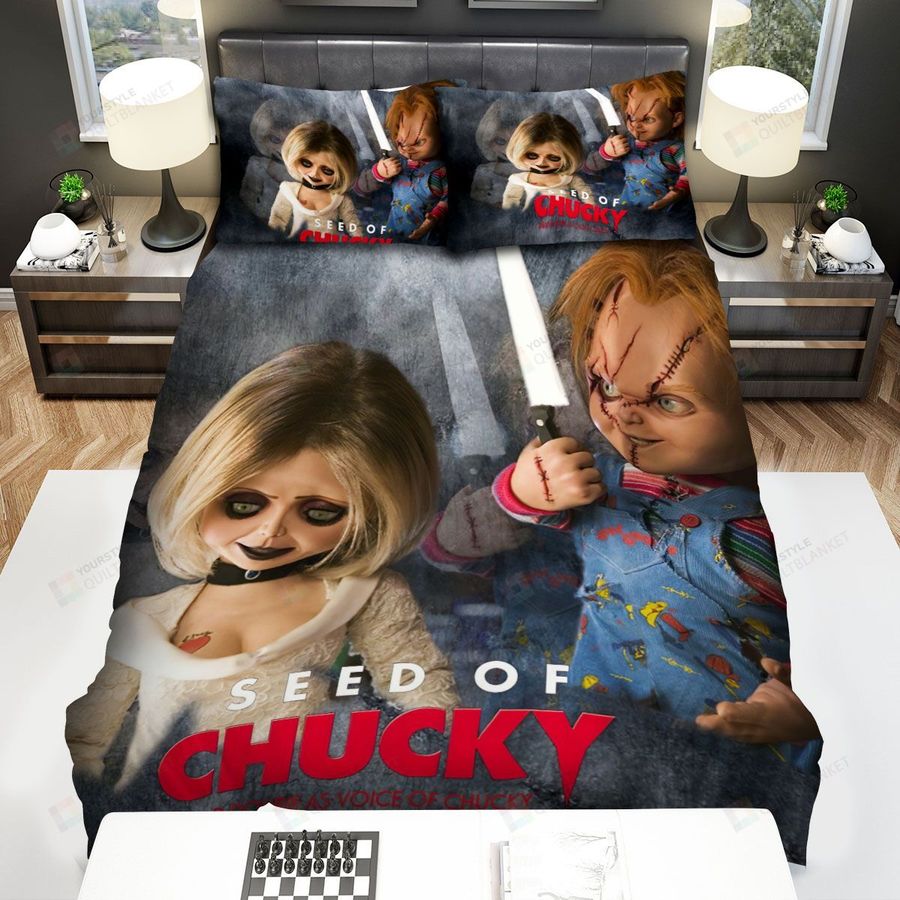 Seed Of Chucky Danger  Bed Sheets Spread Comforter Duvet Cover Bedding Sets