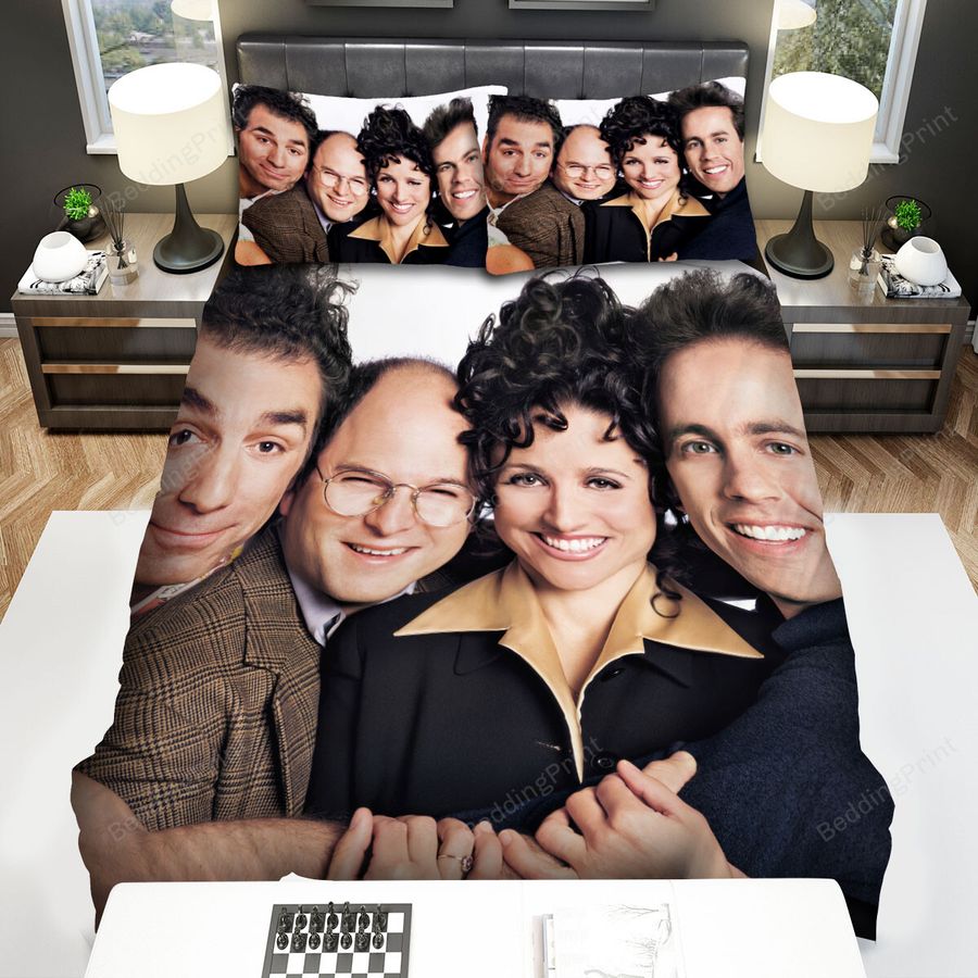 Seinfeld (1989–1998) Movie Julia Louis Dreyfus On Michael Richards Bed Sheets Spread Comforter Duvet Cover Bedding Sets