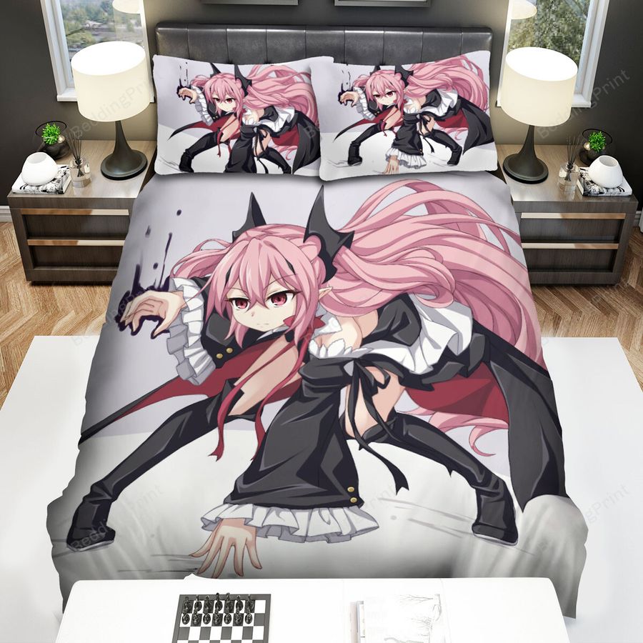 Seraph Of The End Krul Tepes Ready To Fight Bed Sheets Spread Duvet Cover Bedding Sets