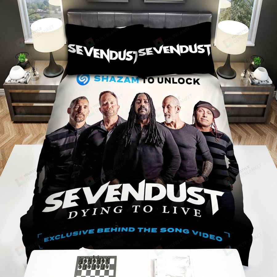 Sevendust Dying To Live Bed Sheets Spread Comforter Duvet Cover Bedding Sets