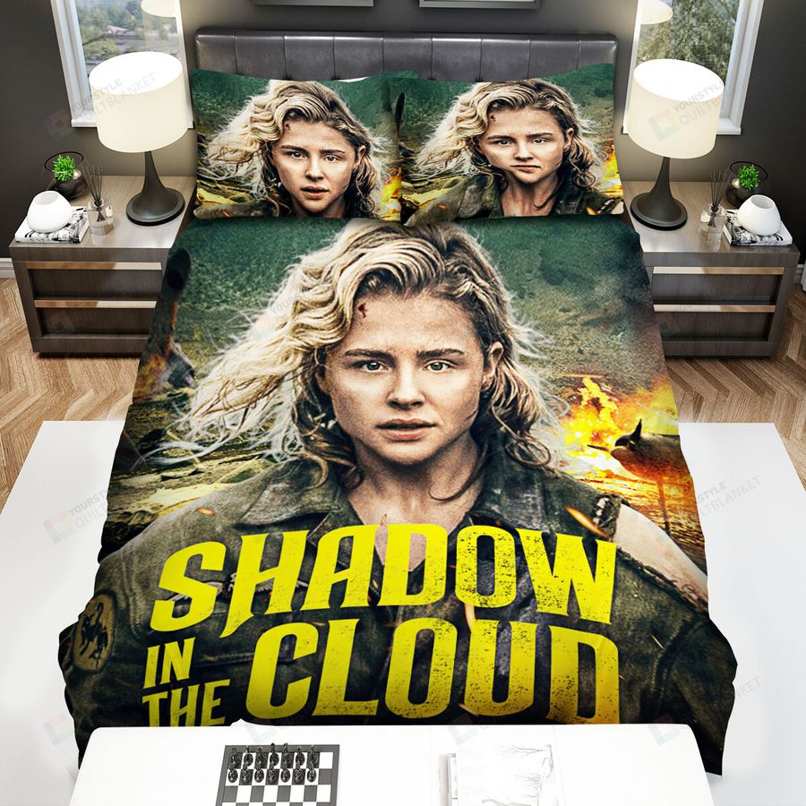 Shadow In The Cloud Maude Garrett Poster Ver 1 Bed Sheets Spread Comforter Duvet Cover Bedding Sets