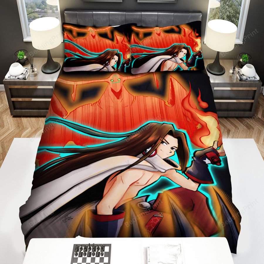 Shaman King Hao Asakura Solo Bed Sheets Spread Duvet Cover Bedding Sets