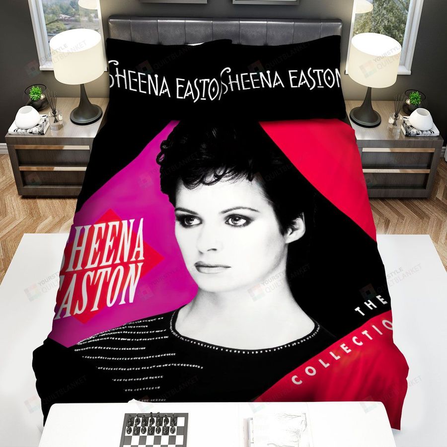 Sheena Easton Music Rhombus Photo Bed Sheets Spread Comforter Duvet Cover Bedding Sets