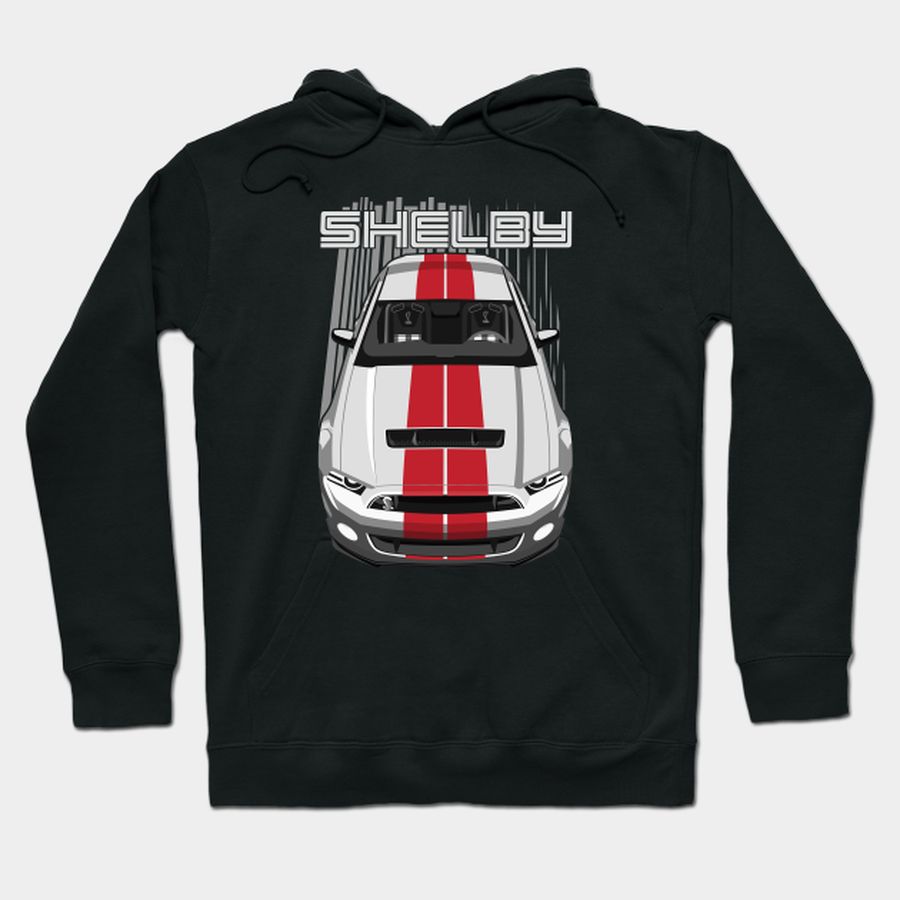 Shelby GT500 S197 - White and Red T-shirt, Hoodie, SweatShirt, Long Sleeve