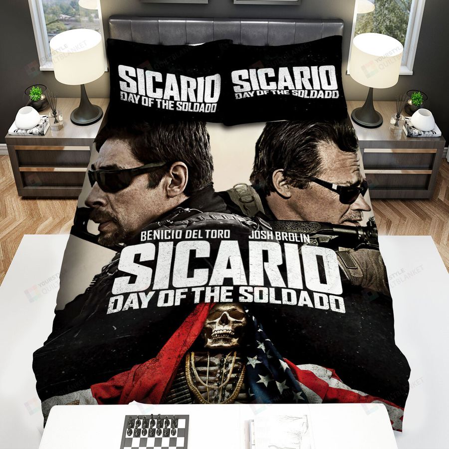 Sicario Day Of The Soldado The Us God Bed Sheets Spread Comforter Duvet Cover Bedding Sets