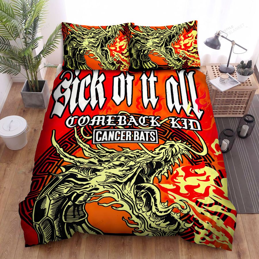 Sick Of It All Comeback Kid Bed Sheets Spread Comforter Duvet Cover Bedding Sets