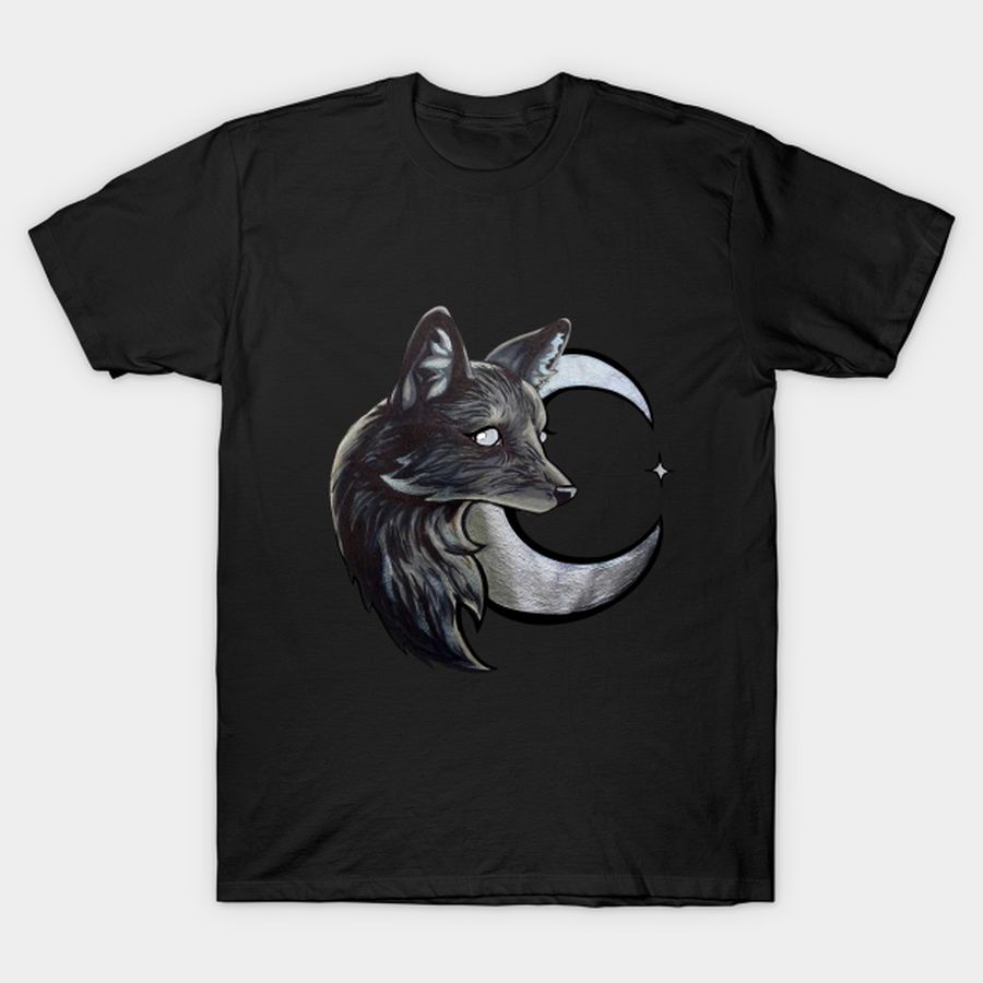 Silver Moon Fox T-shirt, Hoodie, SweatShirt, Long Sleeve
