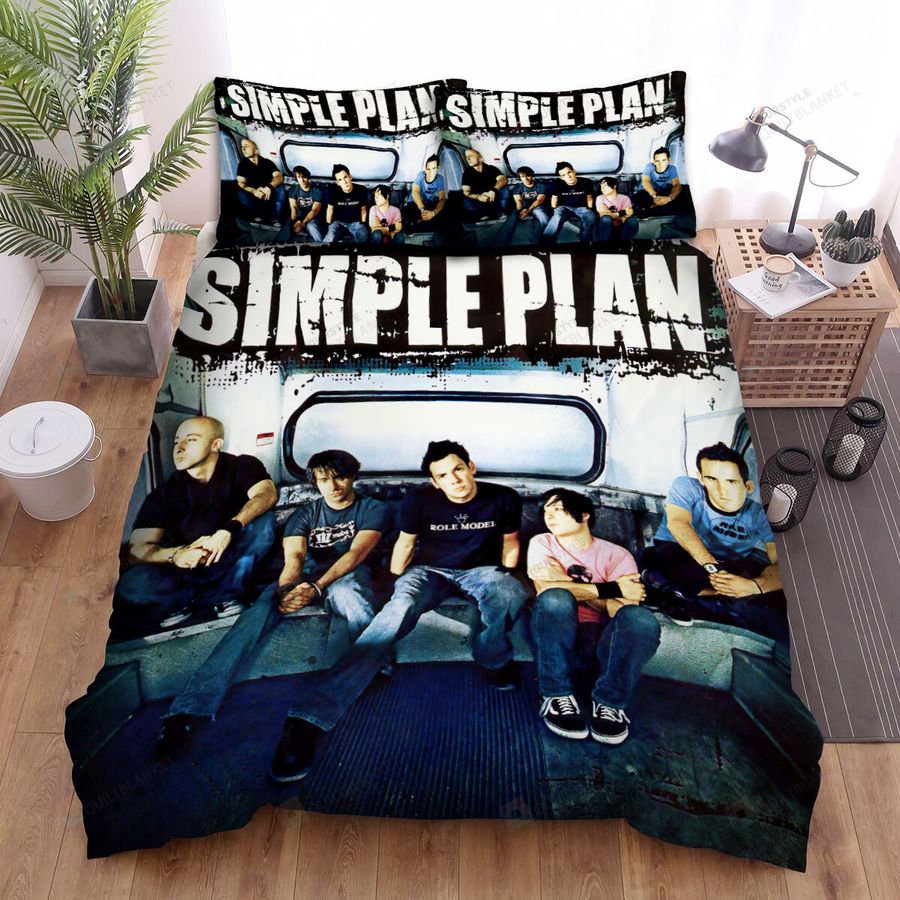 Simple Plan Members Bed Sheets Spread Comforter Duvet Cover Bedding Sets