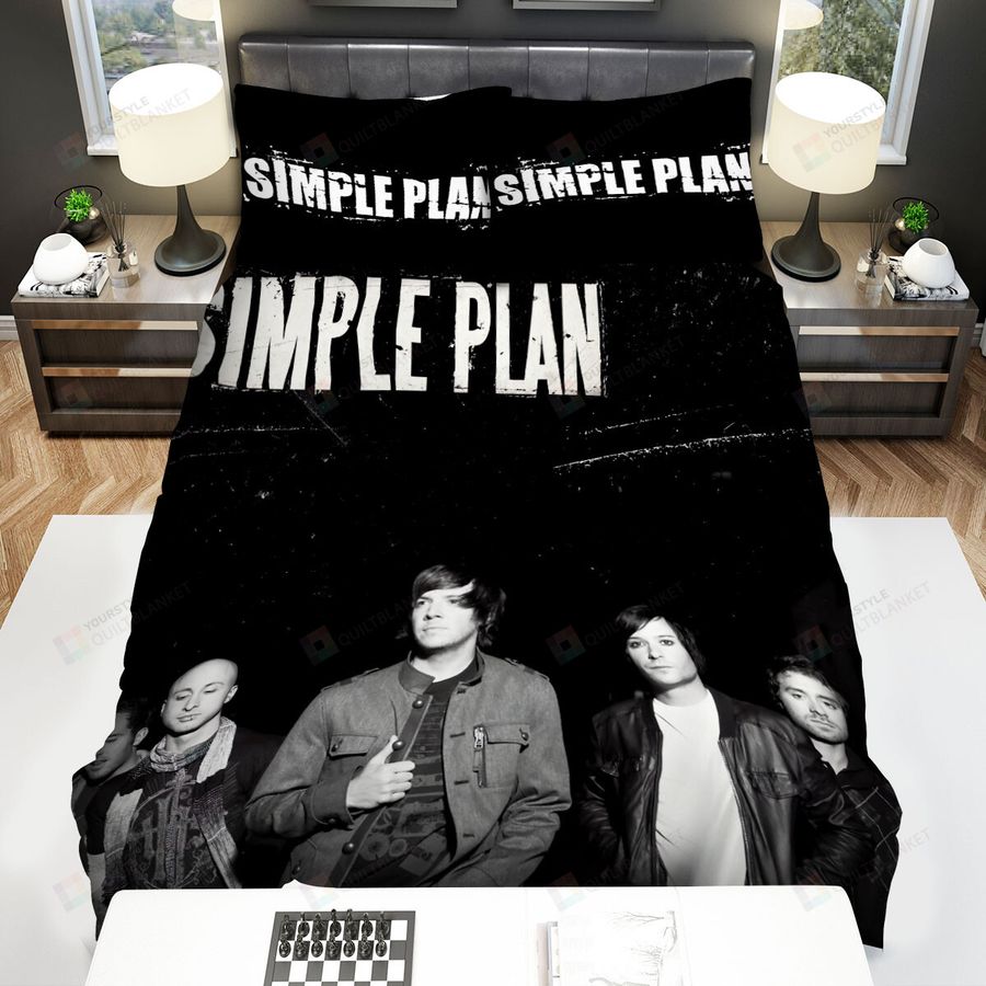 Simple Plan Your Love Is A Lie Bed Sheets Spread Comforter Duvet Cover Bedding Sets