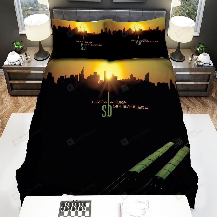 Sin Bandera Sunset Bed Sheets Spread Comforter Duvet Cover Bedding Sets