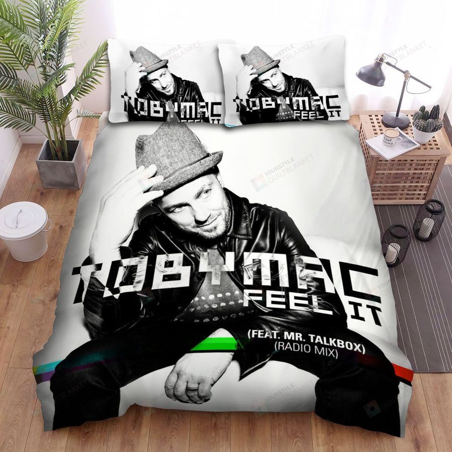 Singer Tobymac Feel It Song Cover Bed Sheets Spread Comforter Duvet Cover Bedding Sets
