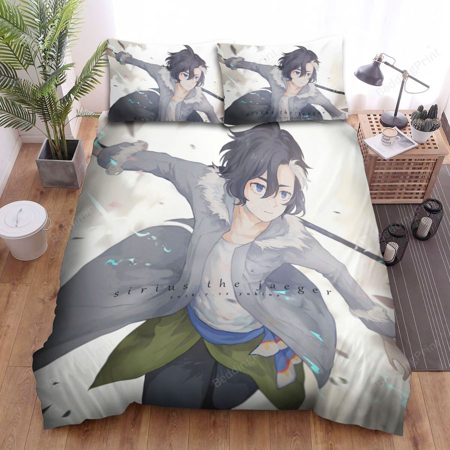 Sirius The Jaeger Yuliy Weilding Three-Section Staff Artwork Bed Sheets Spread Duvet Cover Bedding Sets