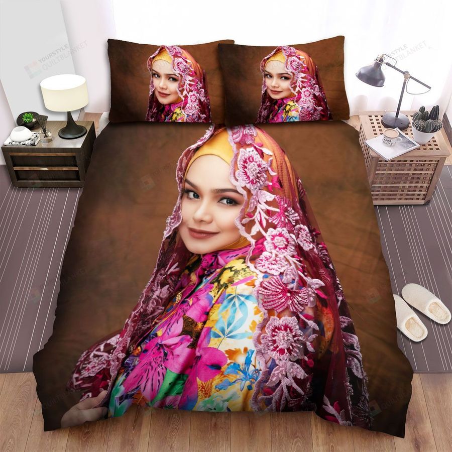 Siti Nurhaliza Bed Sheets Spread Comforter Duvet Cover Bedding Sets