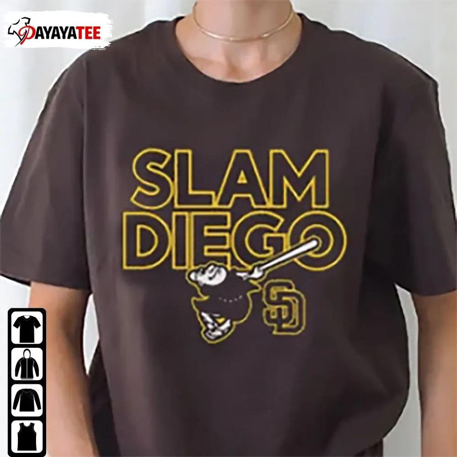 Slam Diego Shirt San Diego Padres Baseball Unisex Gift