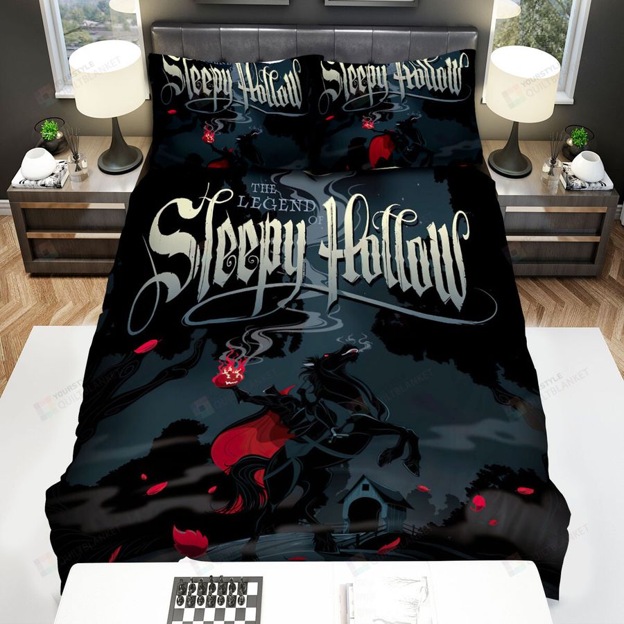 Sleepy Hollow Holding The Torch Bed Sheets Spread Comforter Duvet Cover Bedding Sets