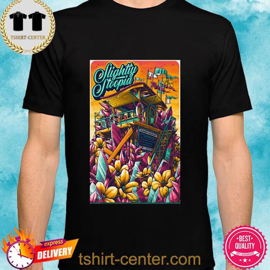 Slightly Stoopid Final Summer Traditions 2022 The Woodlands Charleston SC August 27 Shirt