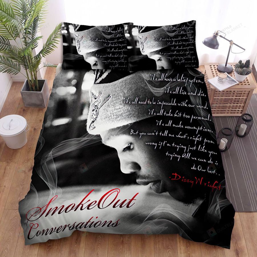 Smokeout Dizzy Wright Bed Sheets Spread Comforter Duvet Cover Bedding Sets