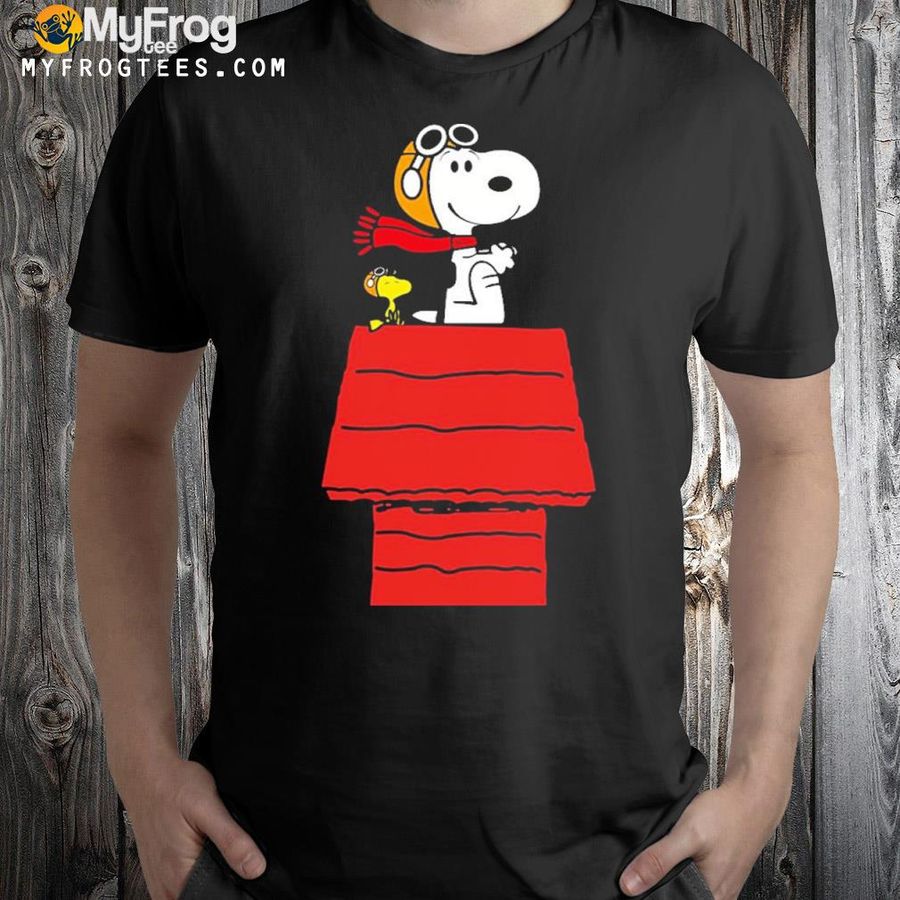 Snoopy Christmas Snoopy pilot airplane shirt