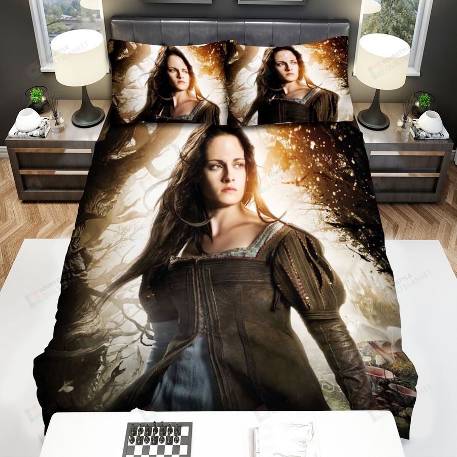 Snow White And The Huntsman (2012) Snow White Movie Poster Bed Sheets Spread Comforter Duvet Cover Bedding Sets