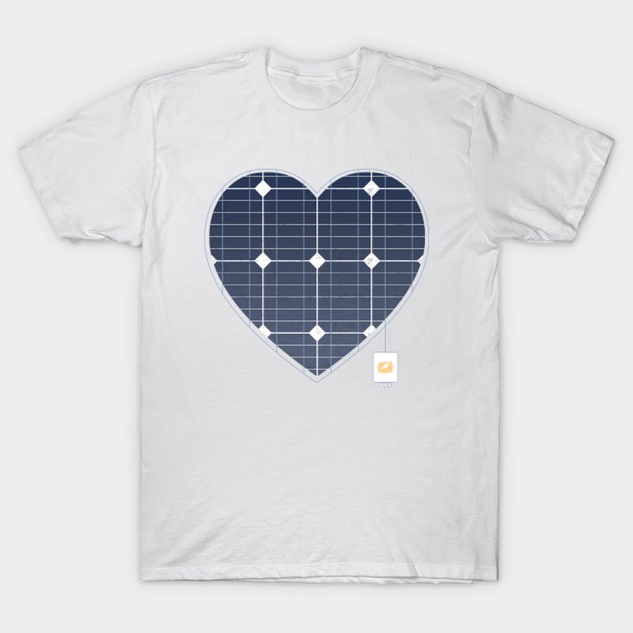 SOLAR PANEL POWER HEART SIMPLE T-shirt, Hoodie, SweatShirt, Long Sleeve