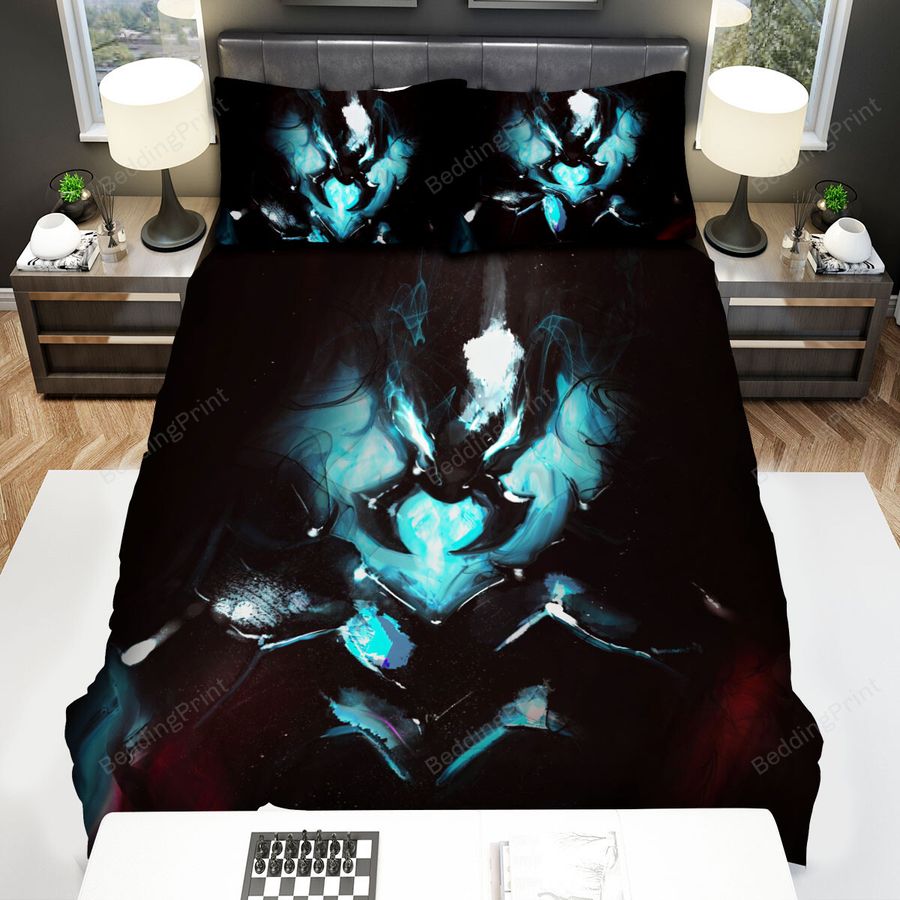 Solo Leveling Beru Digital Portrait Painting Bed Sheets Spread Duvet Cover Bedding Sets
