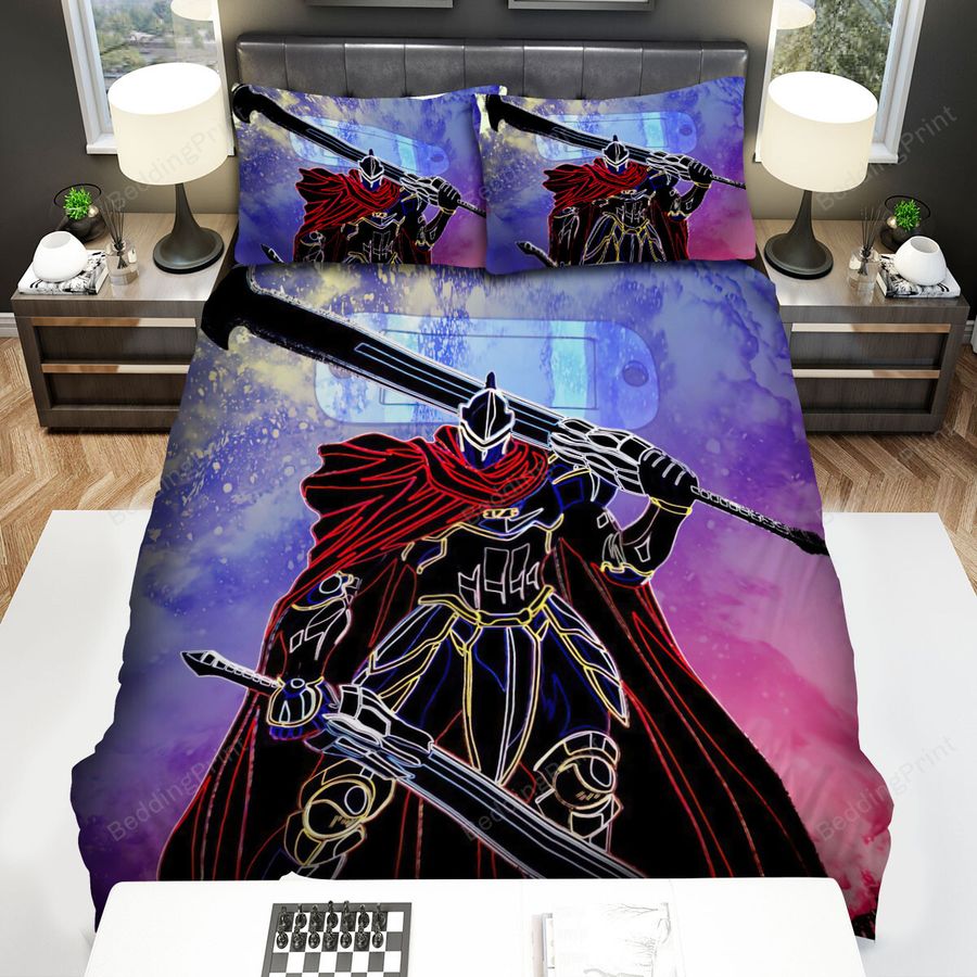 Soul Of Heroes Dark Warrior Bed Sheets Spread Comforter Duvet Cover Bedding Sets